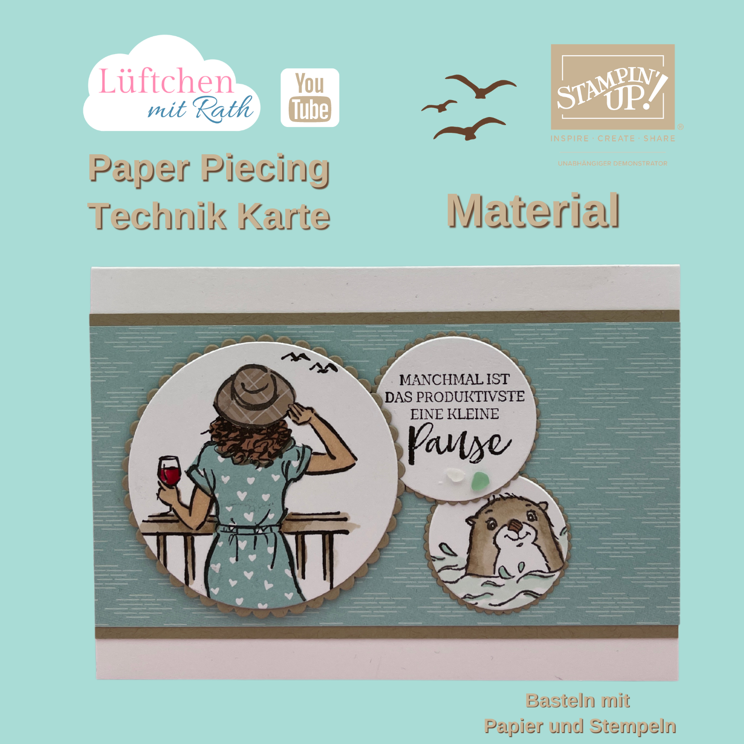 Paper piecing material