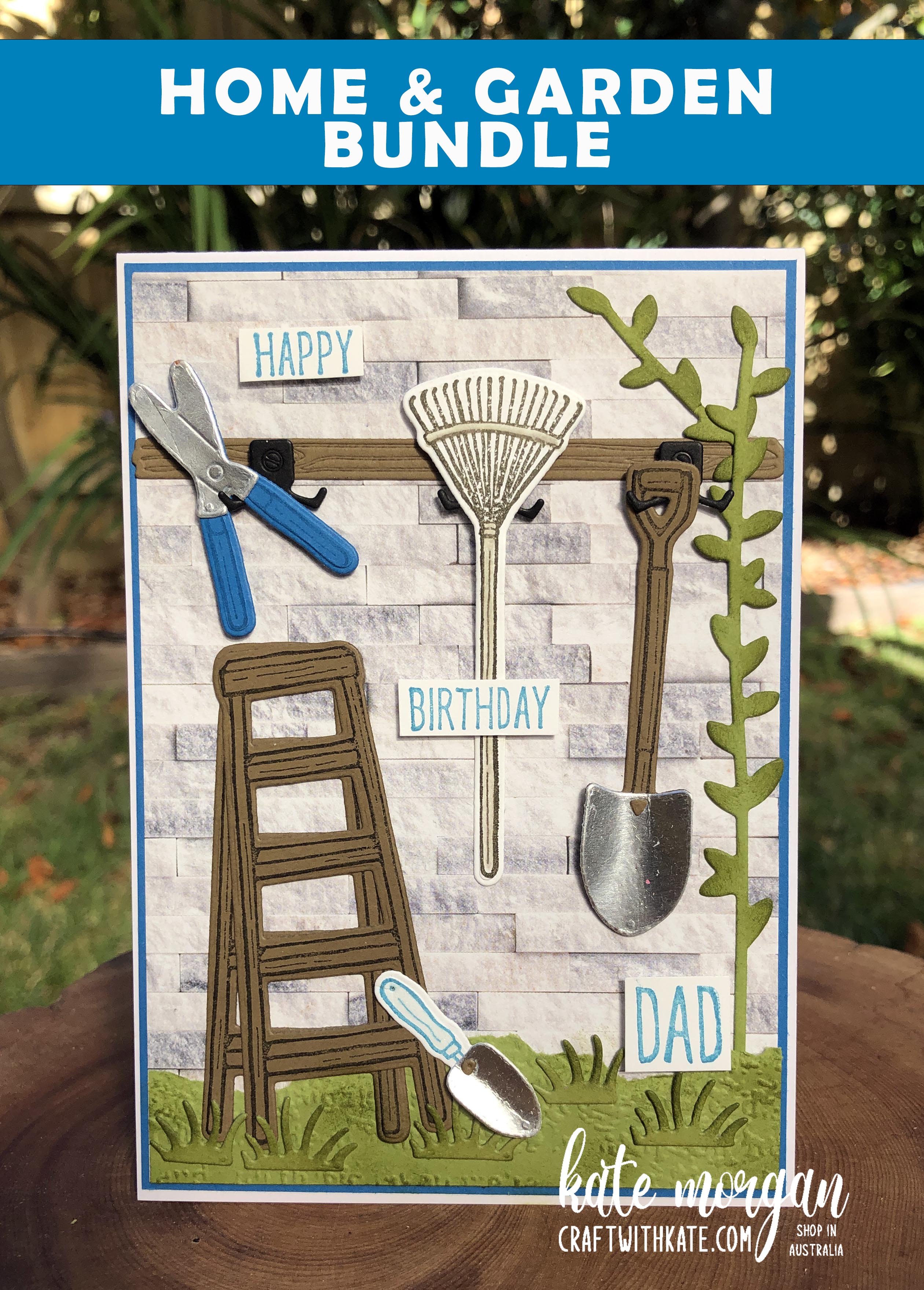 Home   garden masculine birthday card for pacific point ccbh by kate morgan  stampin up auatralia 2022