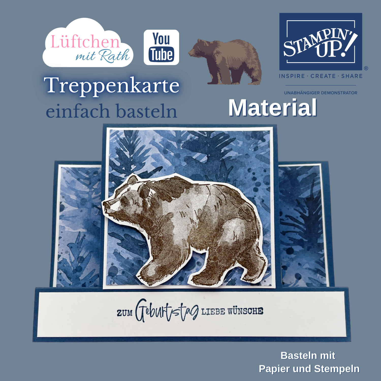Treppenkarte b%c3%a4r material