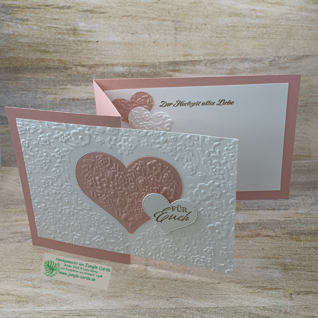 Minihopgr%c3%bc%c3%9fevollerliebez funfoldcardhochzeitskarte