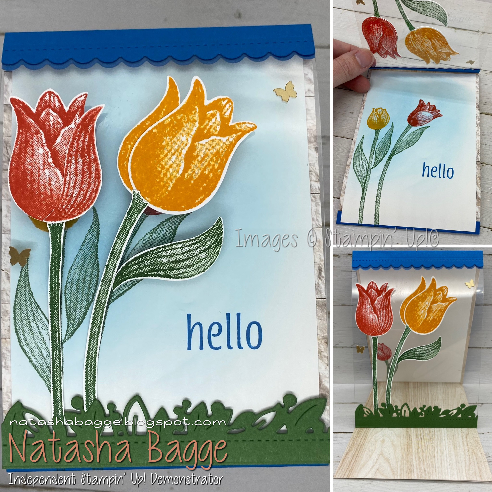 Tulip window card multi