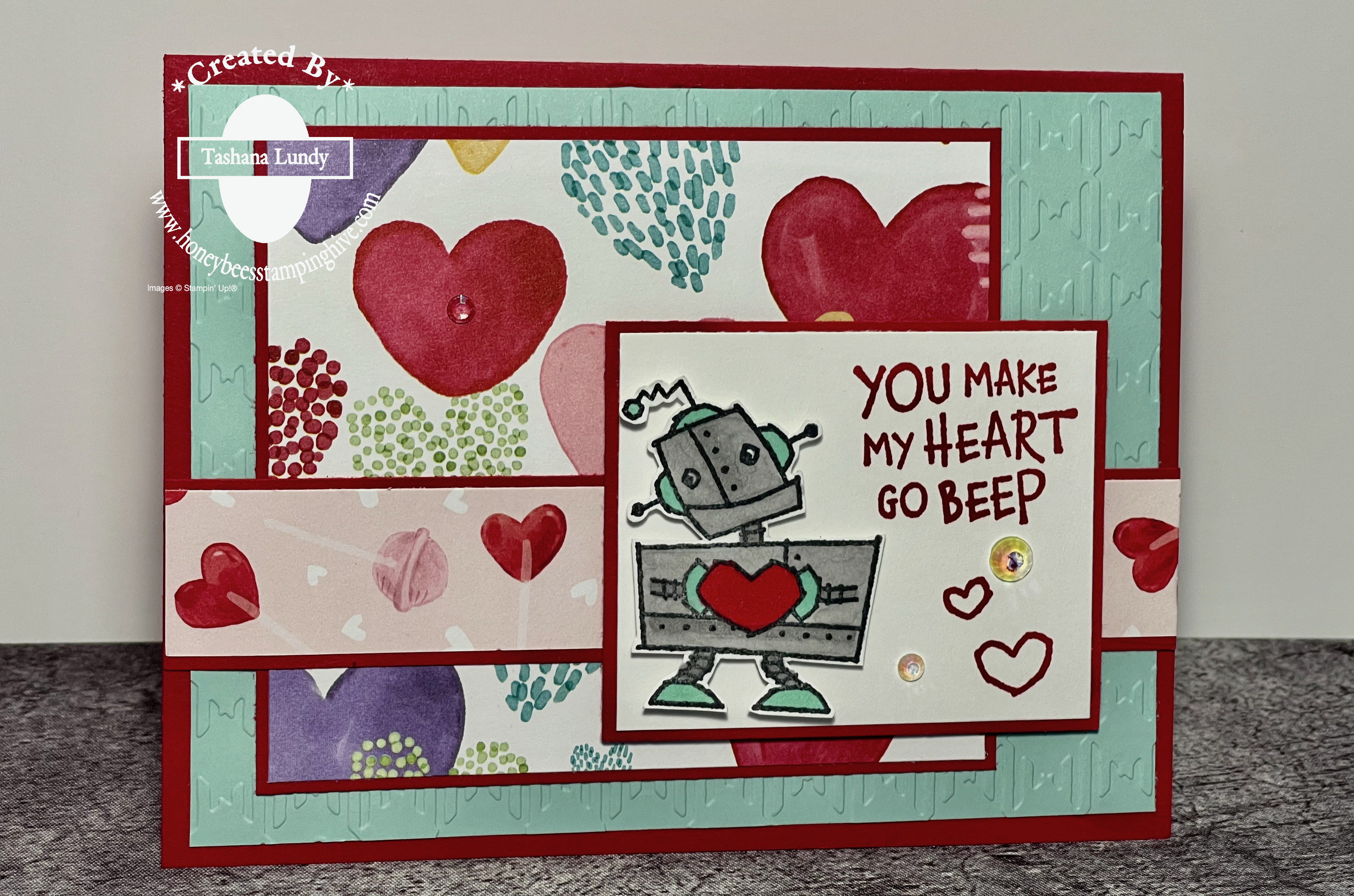 Video   nuts   bolts sweet talk honeybee s stamping hive 