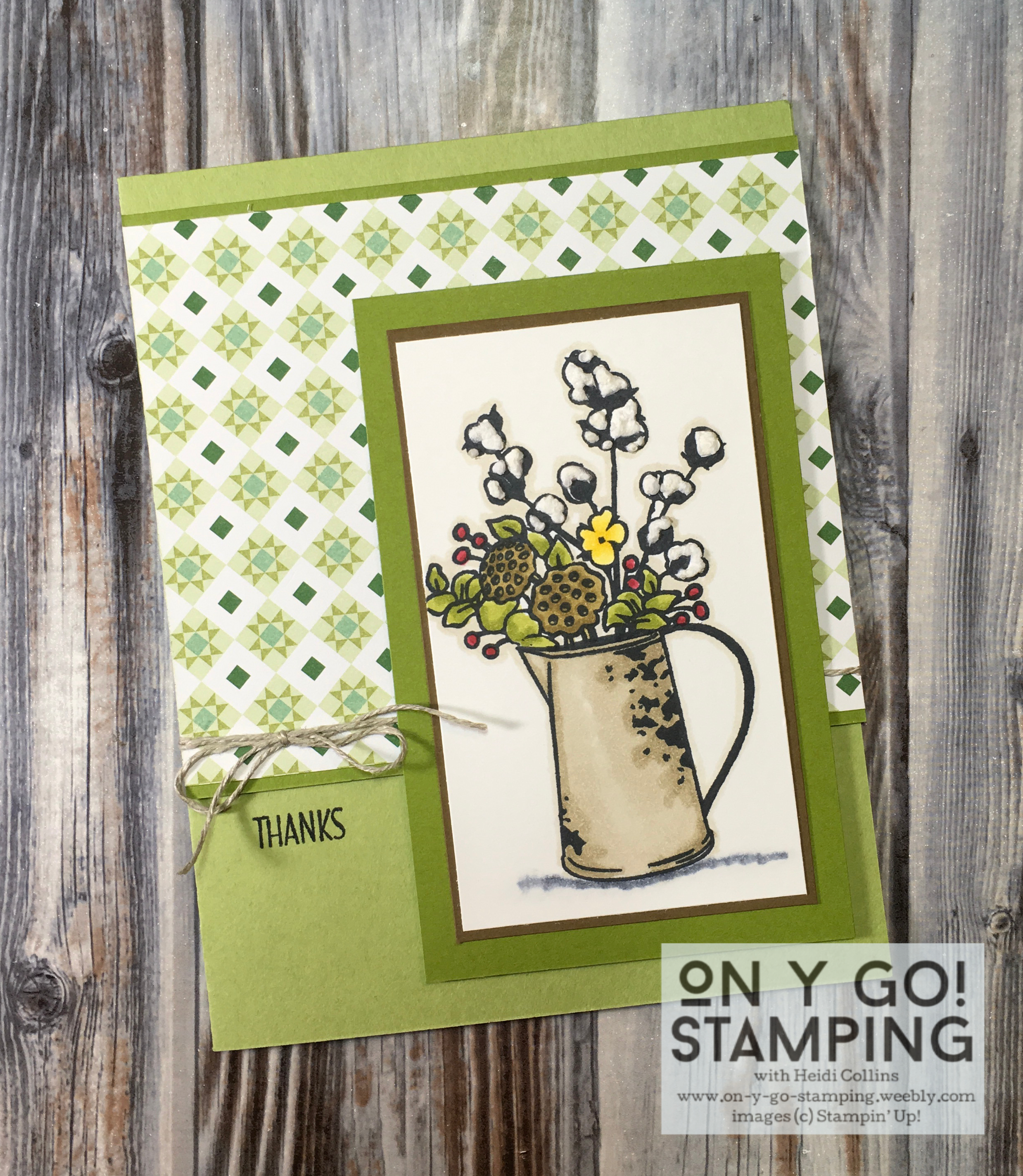 Country home card