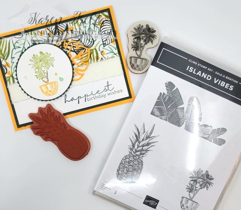 Island vibes stamp set