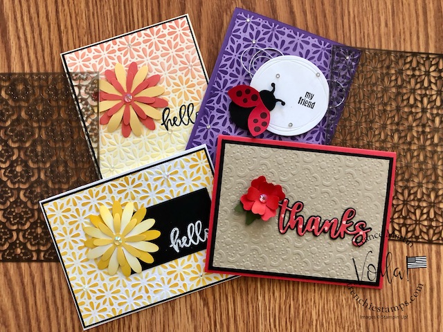 Embossing with decorative mask 00011