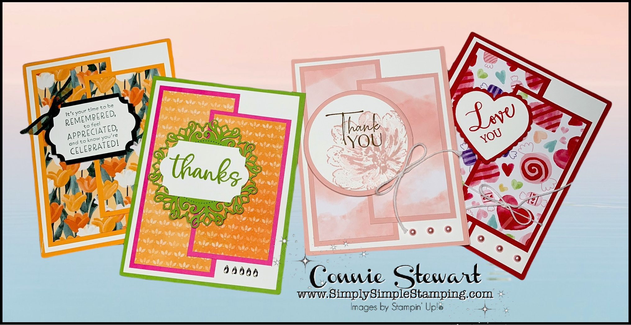 No fail patterned paper cards