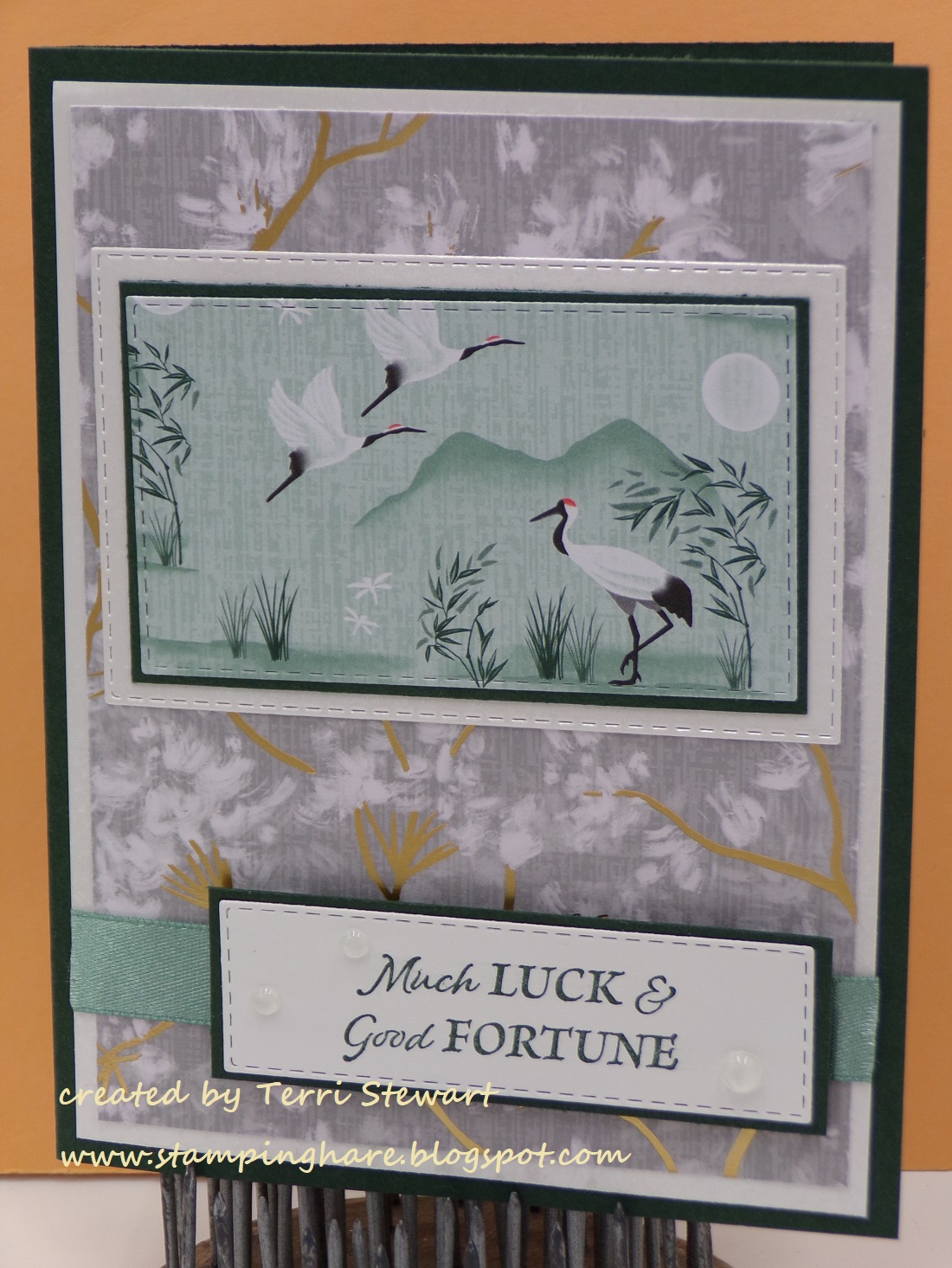Cranes of fortune evergreen bb feb
