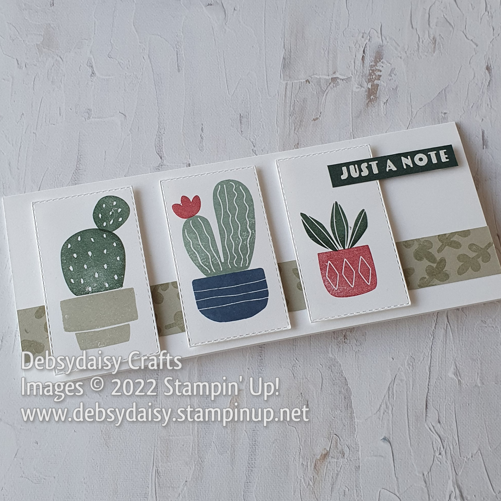 Cactus cuties slim card