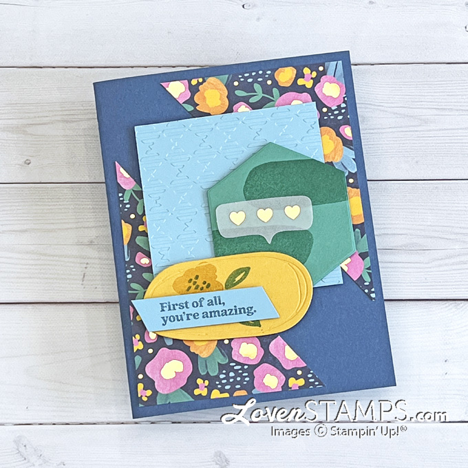 Ep 252 mystery stampin up abstract beauty suite hello beautiful 1980s layered gingham embossing folder sq