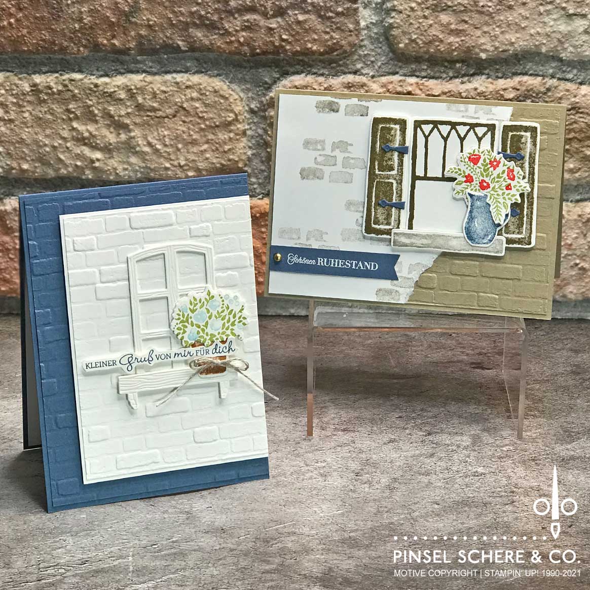 Stampin up welcoming window pinselschereco alexandra grape 01
