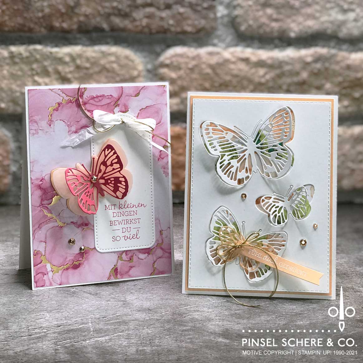 Stampin up butterfly brilliance fabelhafte falter stilvolle stiefm%c3%bctterchen tintenkunst pinselschereco alexandra grape 02