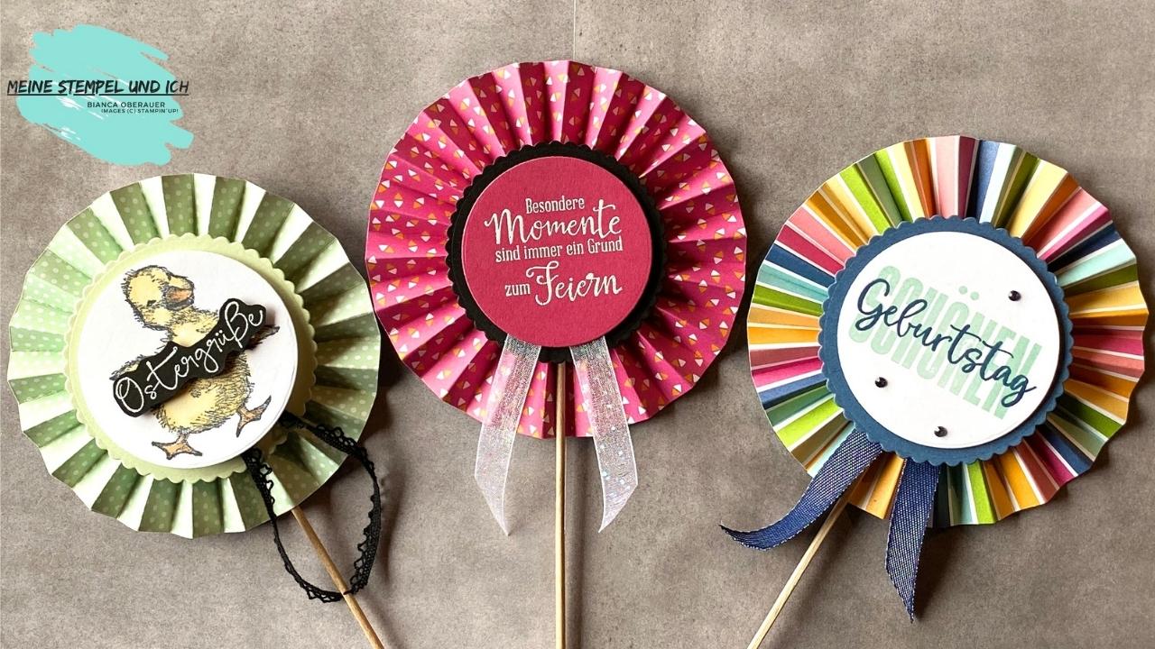 Papierrosette   instagram post   youtube miniatur 