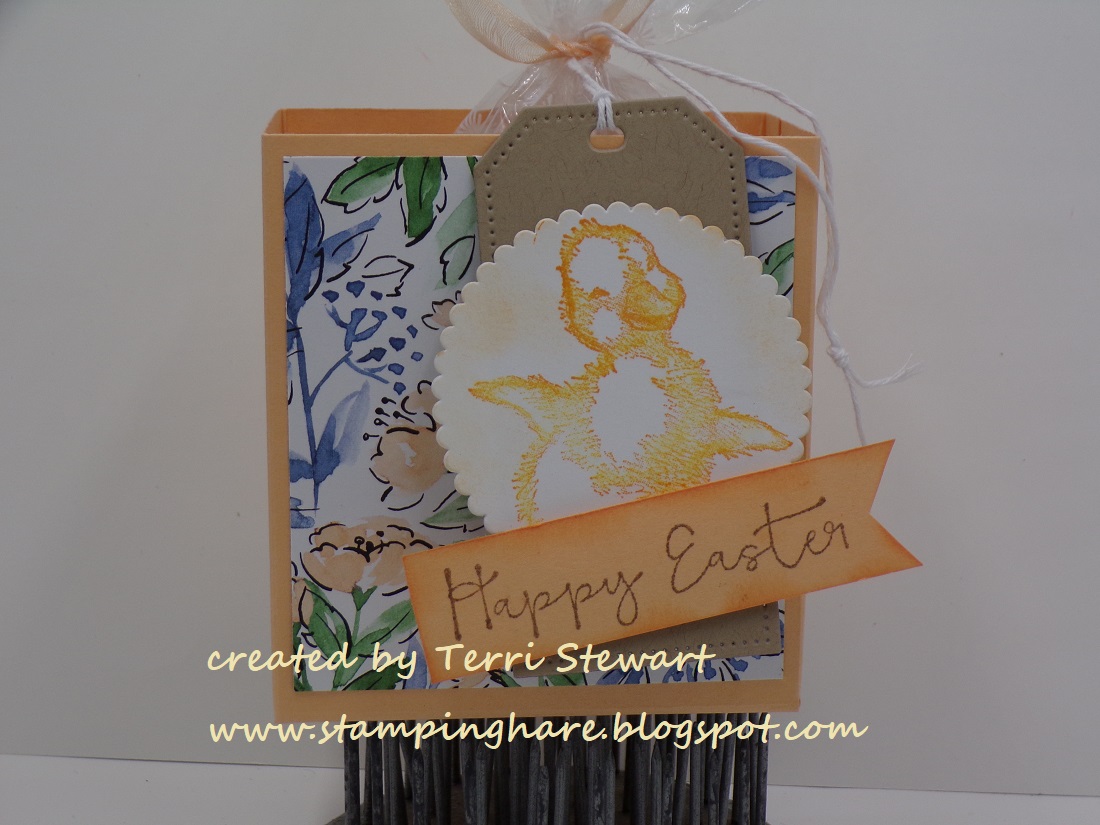 Easter friends gift box with hand penned dsp
