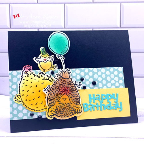 Cute birthday card for kids