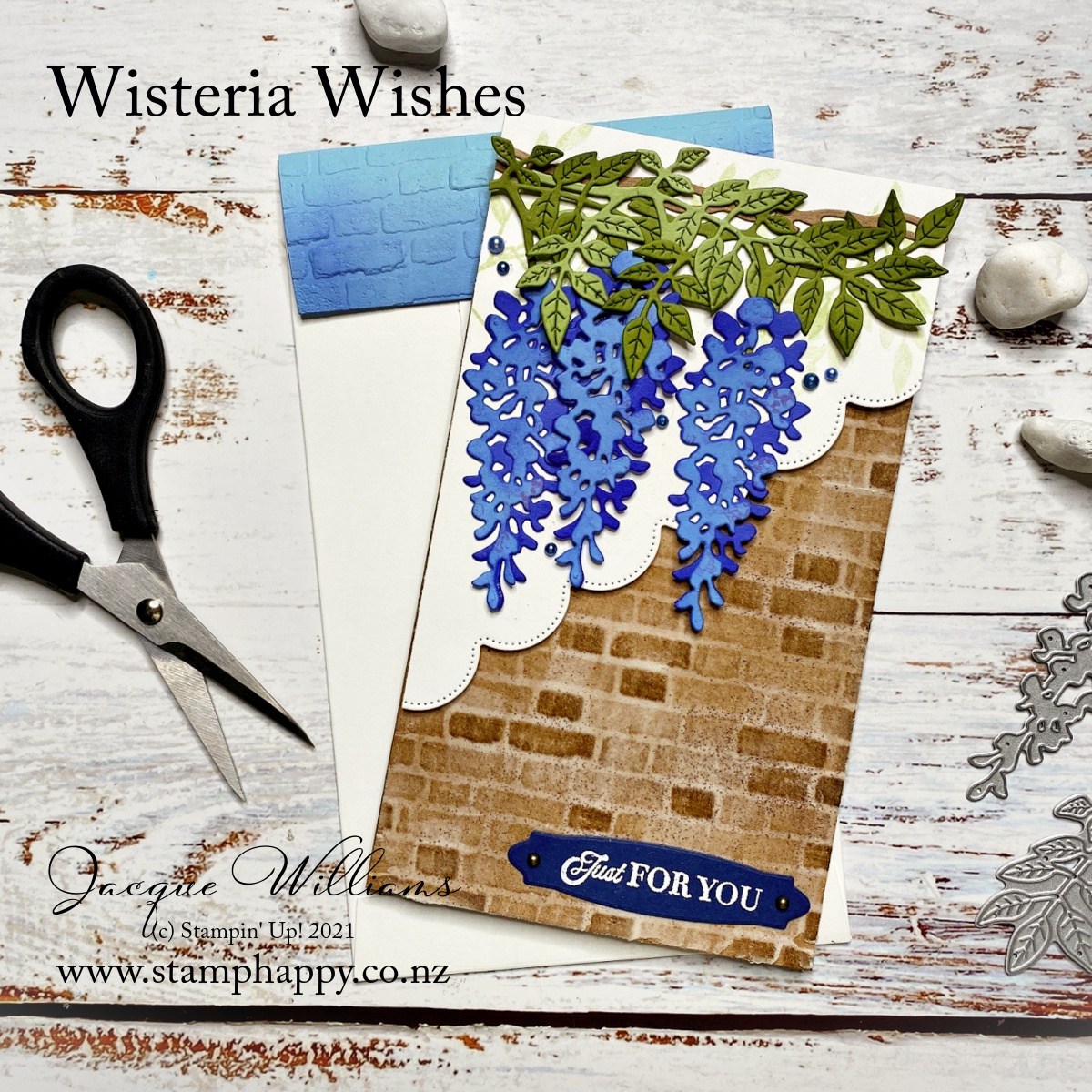 Stampin up wisteria wishes embossing paste tuscan technique case the catalog jacque williams facebook