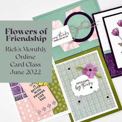 Flowers of friendship card class thumbnail