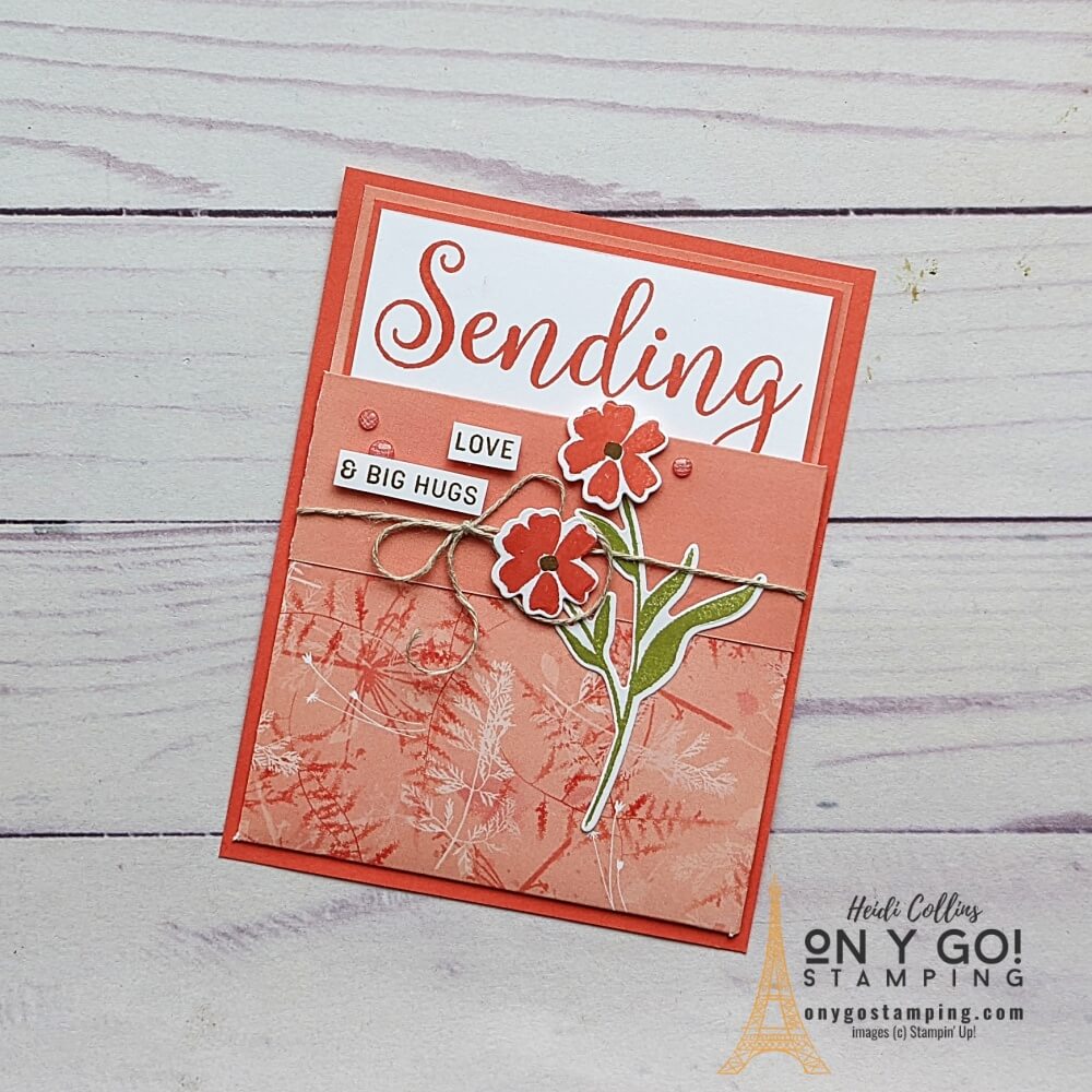 Pocket fun fold sending smiles