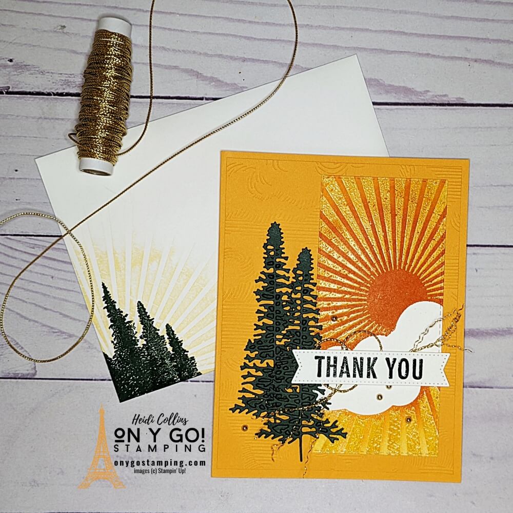 Sunny thank you with twine