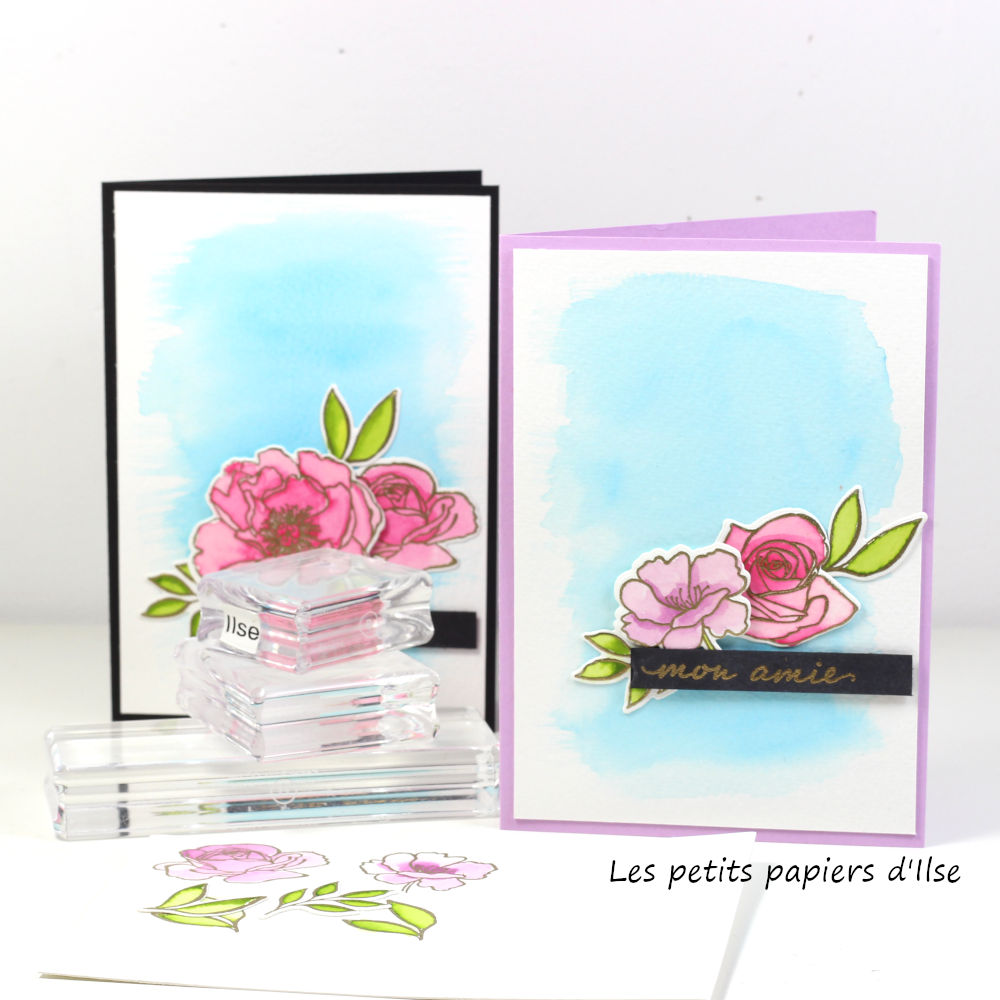 Aquarelle fleurs vignette