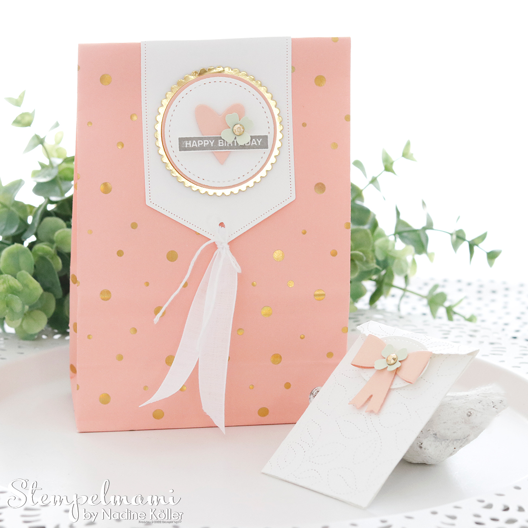 Stampin up video anleitung ein geschenkset zum geburtstag mini versandtasche anhaenger stempelmami 5