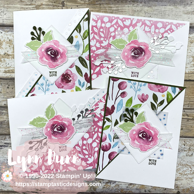 Awash in beauty card ideas