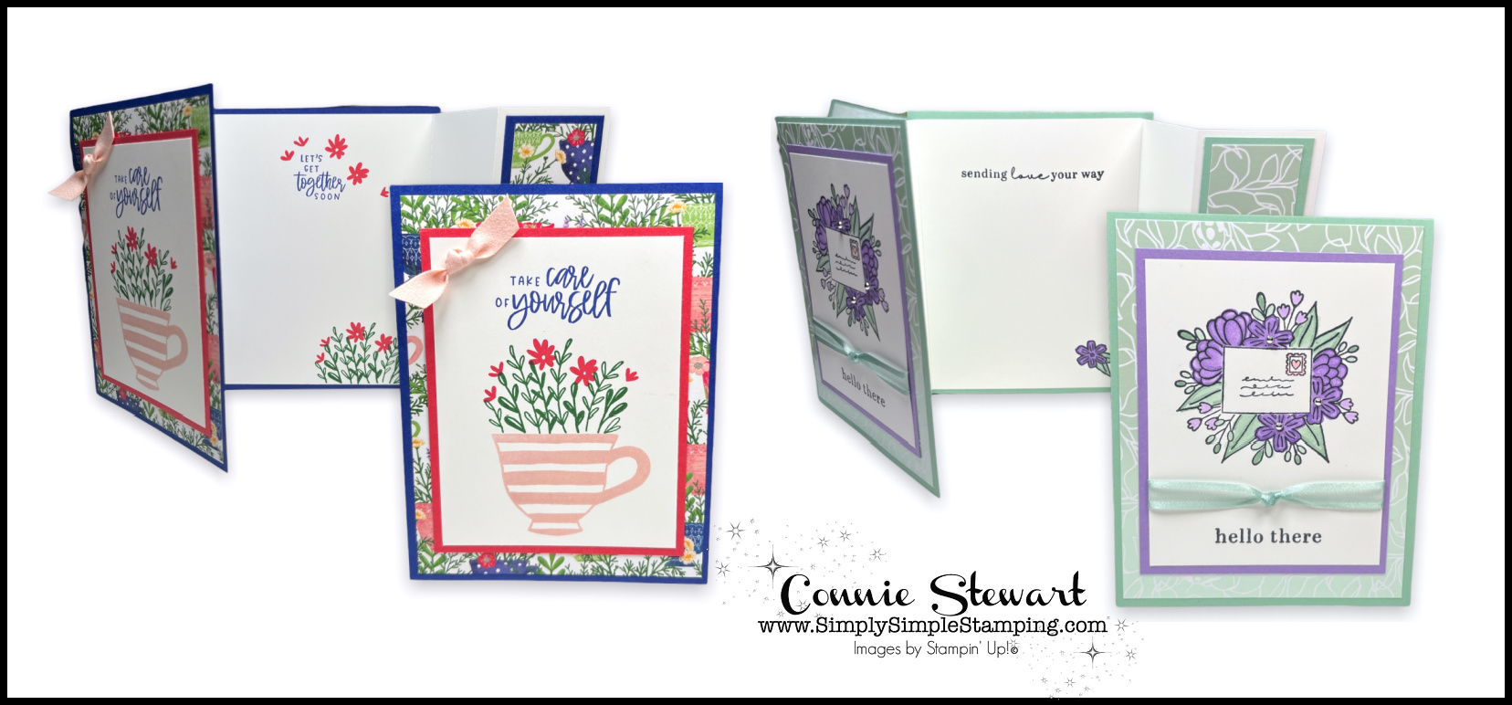 Double z gate fold cards