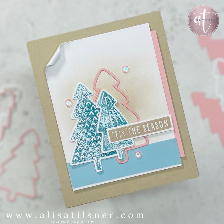 Spruced up card