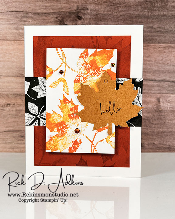 Fall stamp a stack project 1