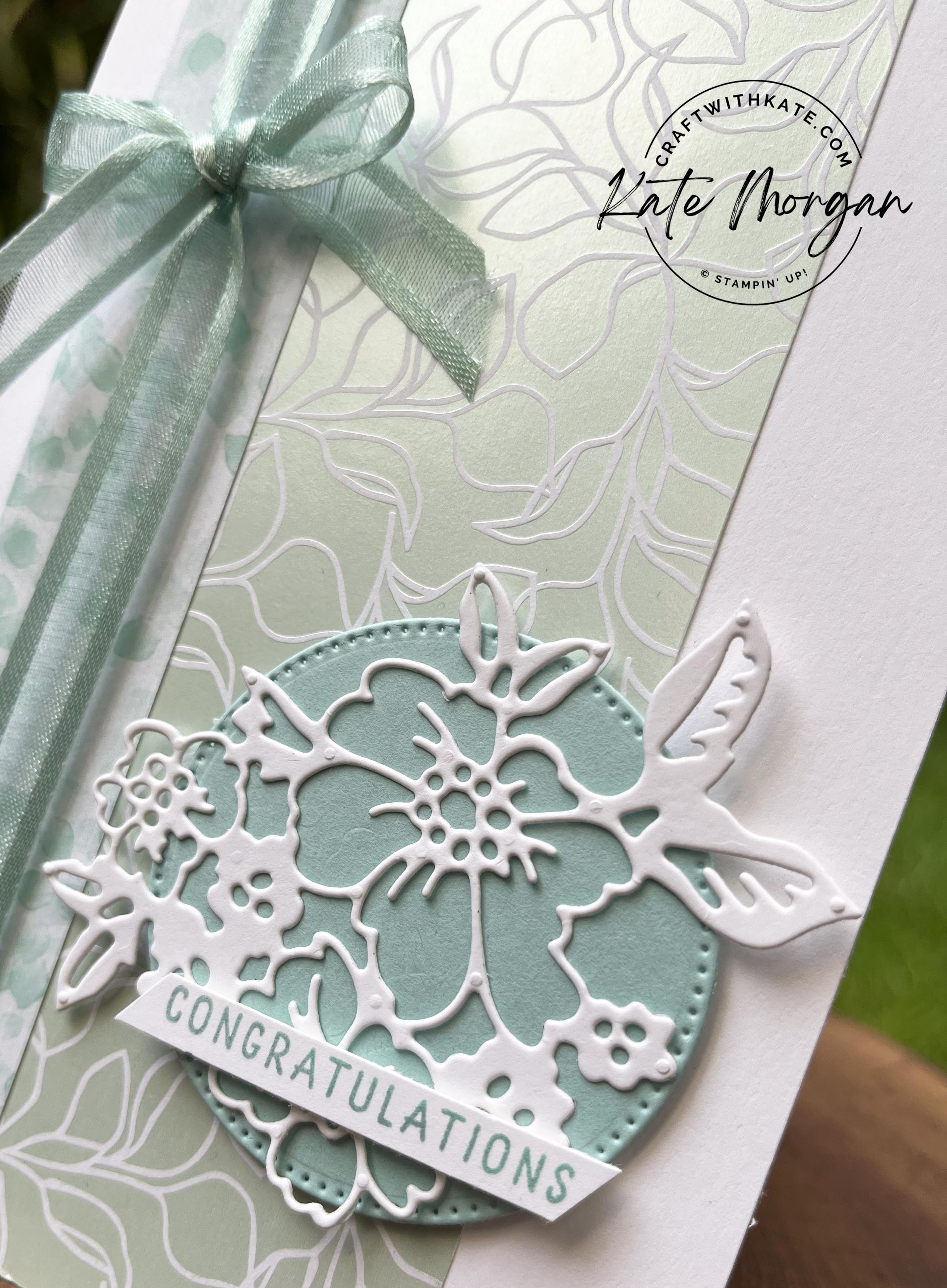 Splendid day   hand penned petals card by kate morgan  stampin up auatralia 2022 close up