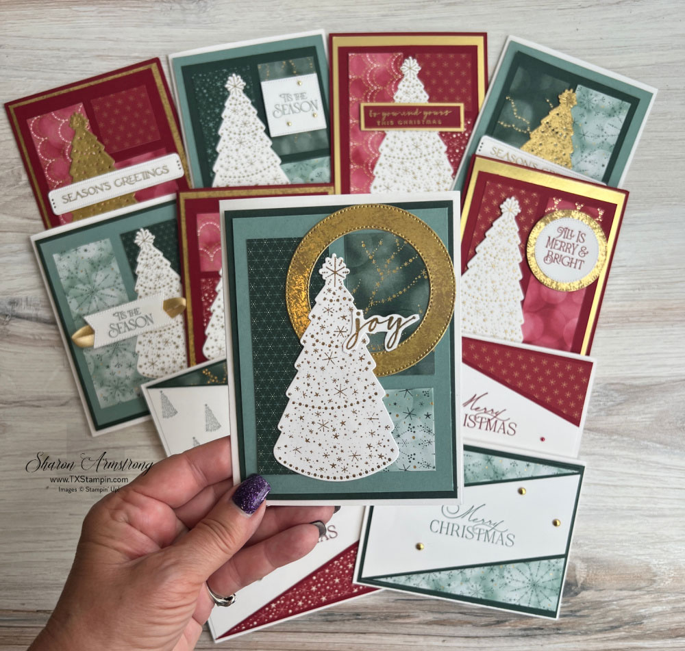 Twelve cards joy