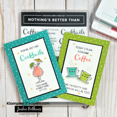 Nothings better than stamp set from stampin  up  1 