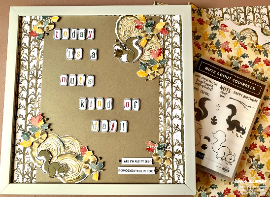 Nuts about squirrels stampin  up  