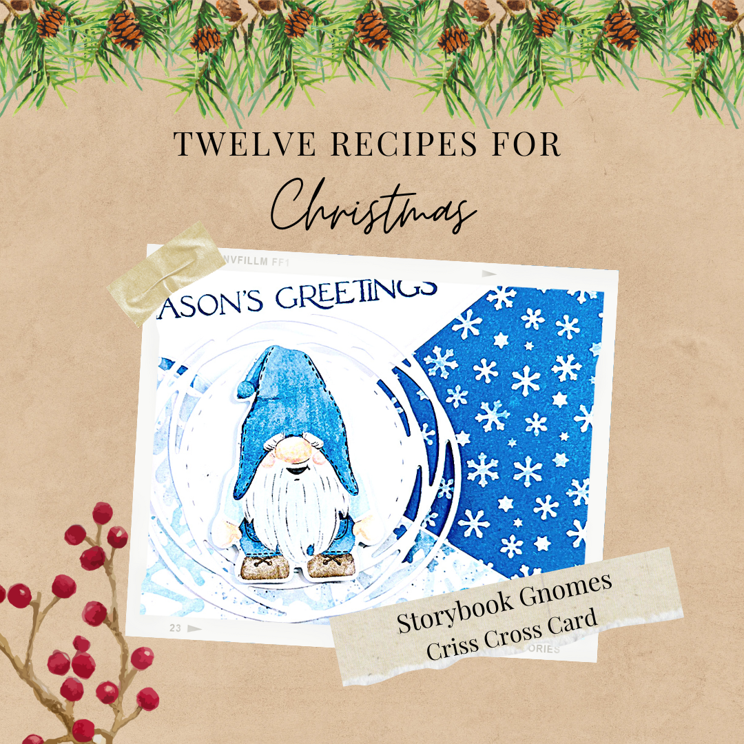 05 storybook gnomes criss cross card