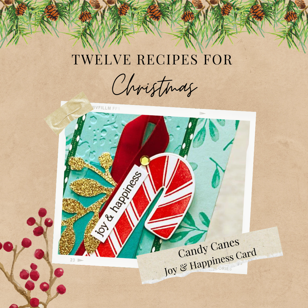 08 candy canes joy   happiness card