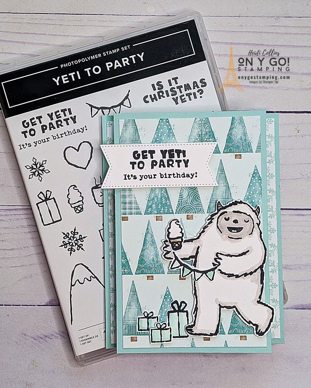 Fun fold standing gatefold yeti closed