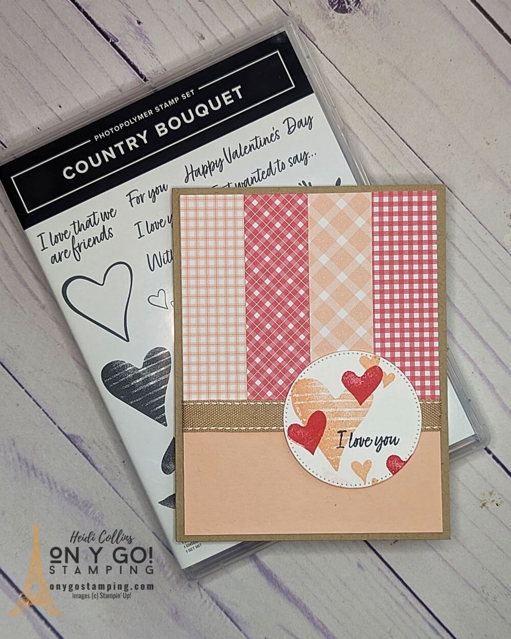 Ms top strips country bouquet