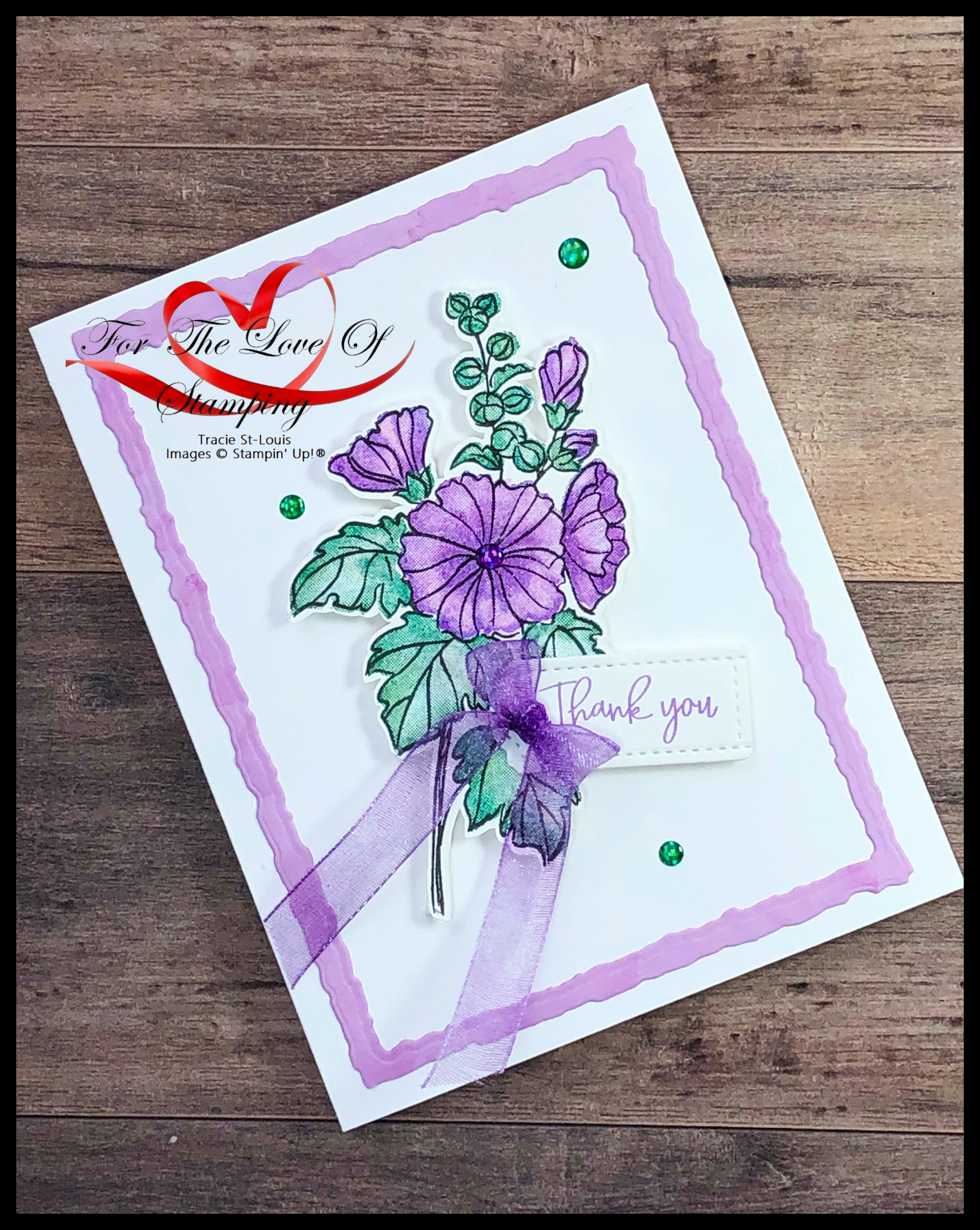 Beautifully happy green and purple