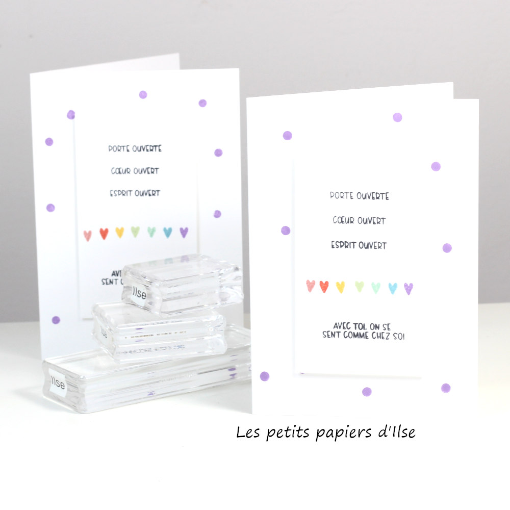 Carte simple bienvenue vignette
