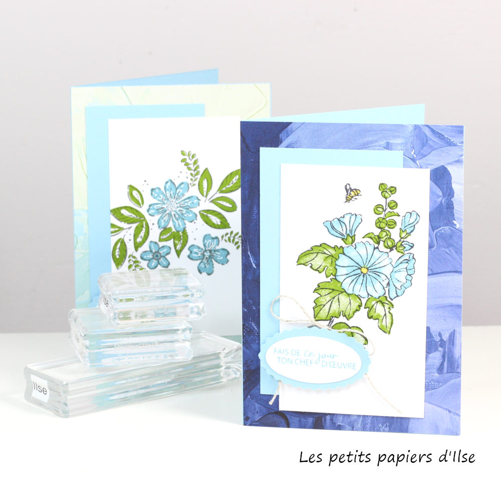 Carte simple bonheur florissant vignette