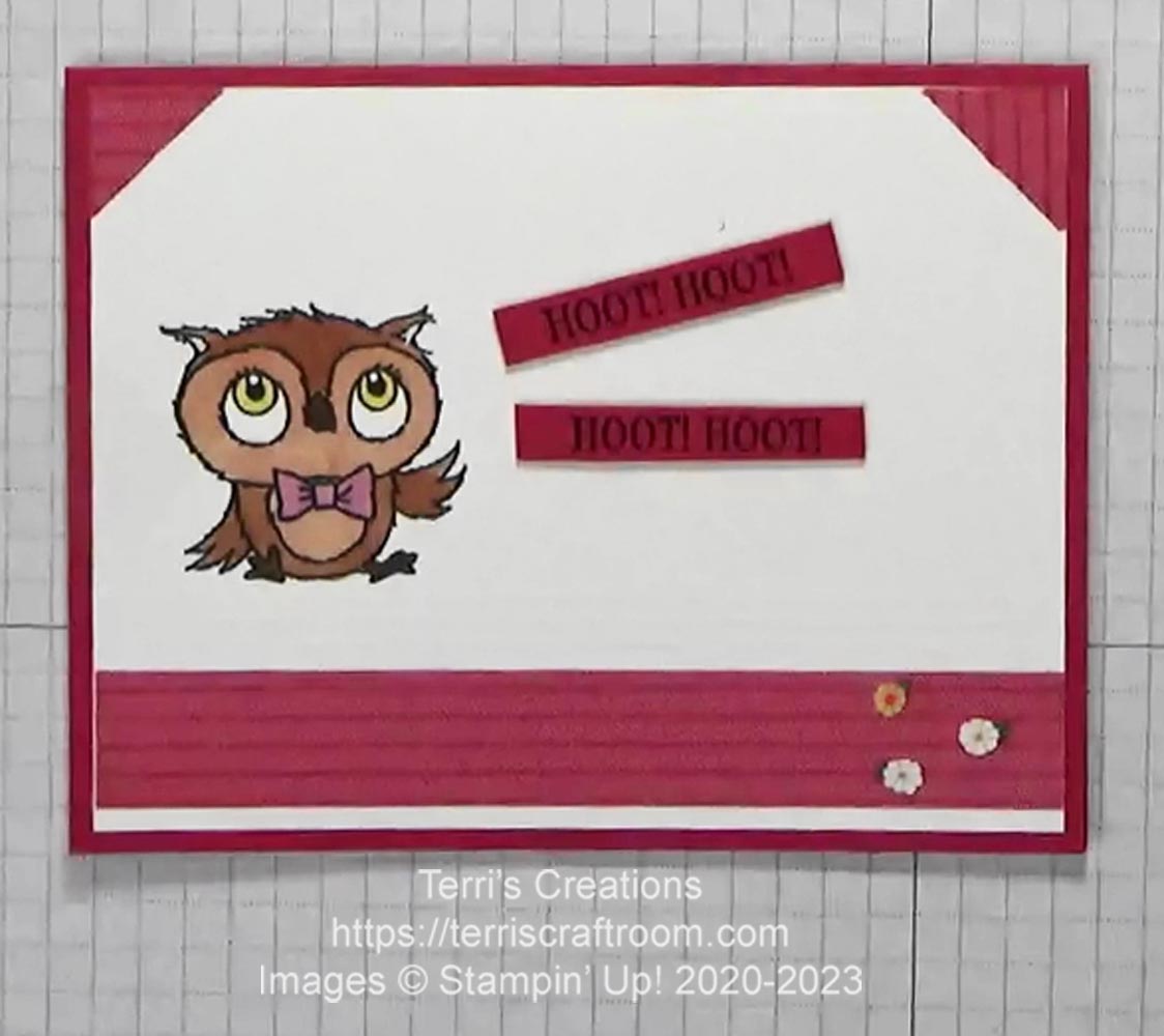Adorable owls birthday card1