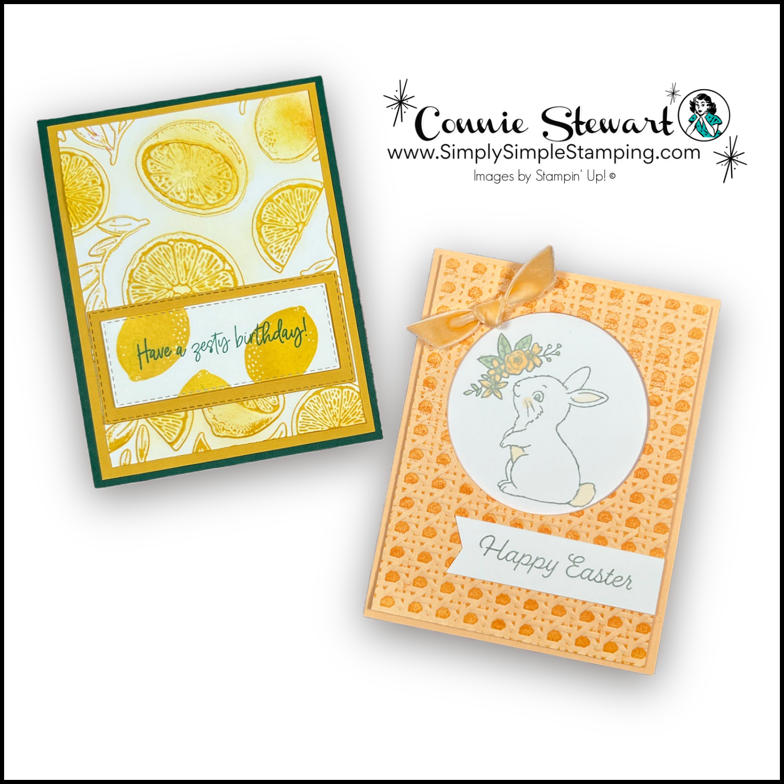 Inked embossing folder cards