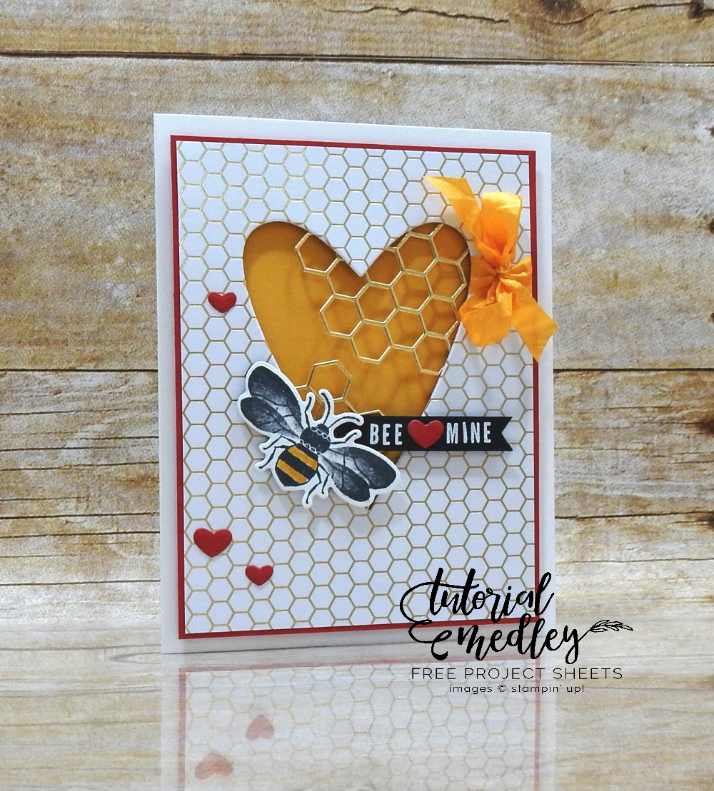 Stampin' Up! HONEY BEE Stamp Set 🐝 DETAILED BEE Dies HIVE Embossing Folder