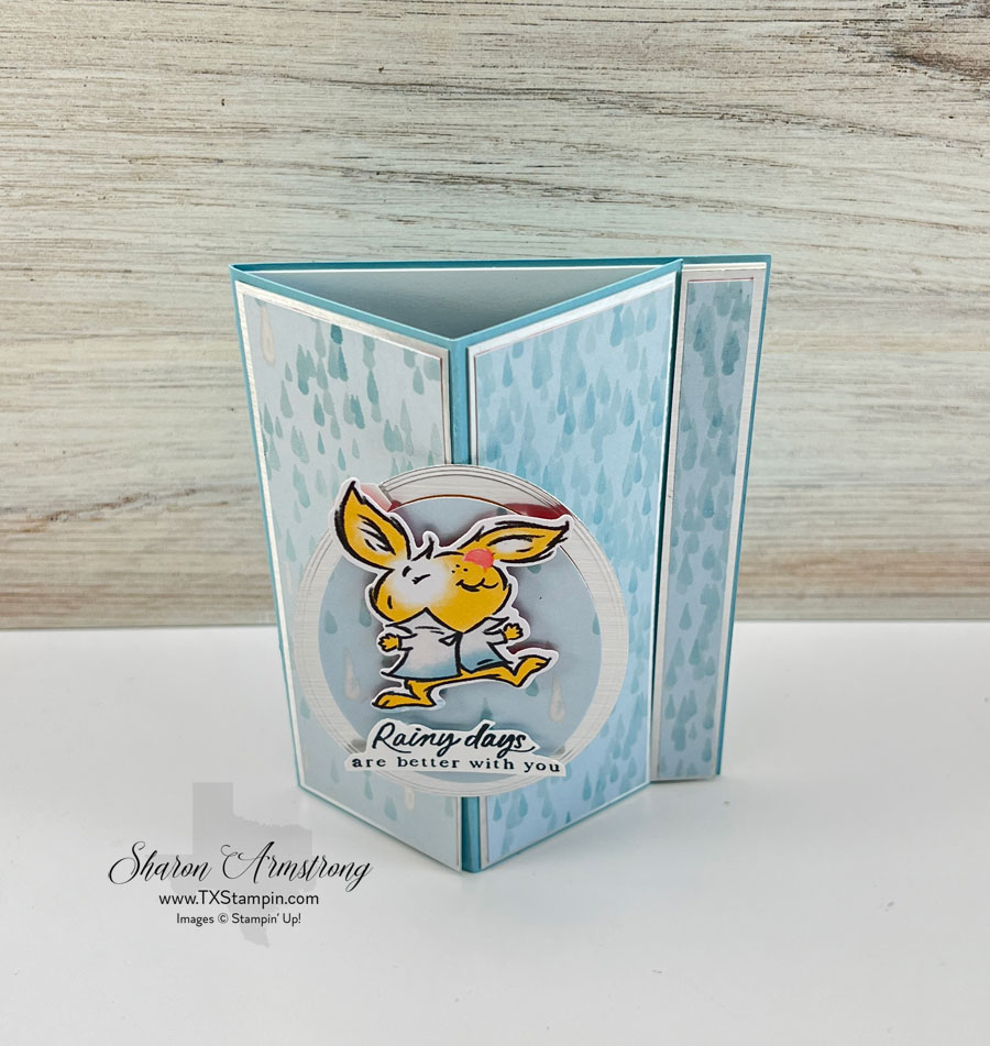 Playing in the rain stampin up 2