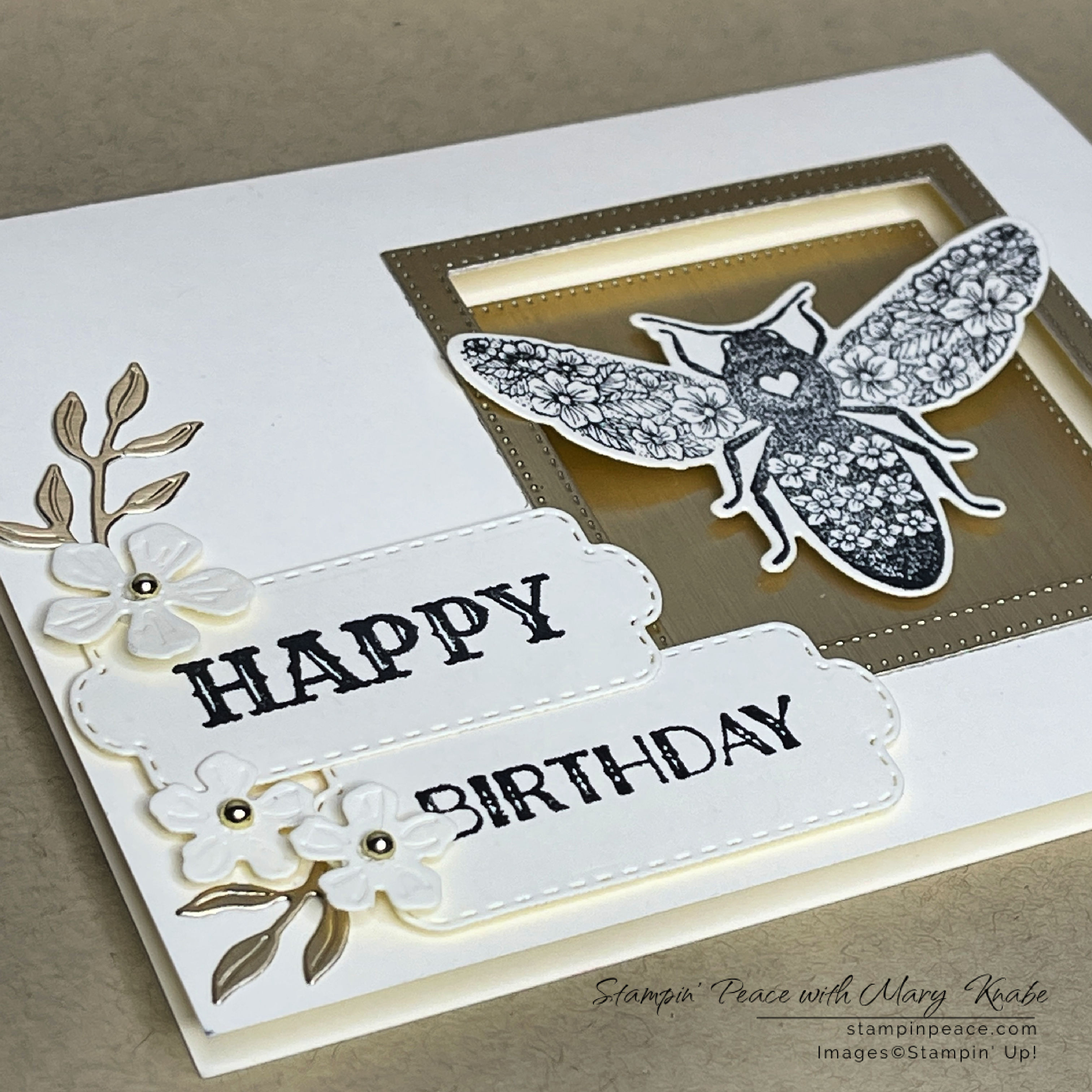 Stampin  up  queen bee bundle   mary knabe