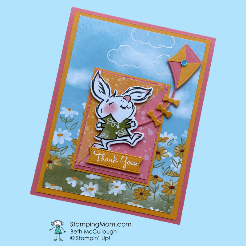 Playing in the rain thank you voting card  1 