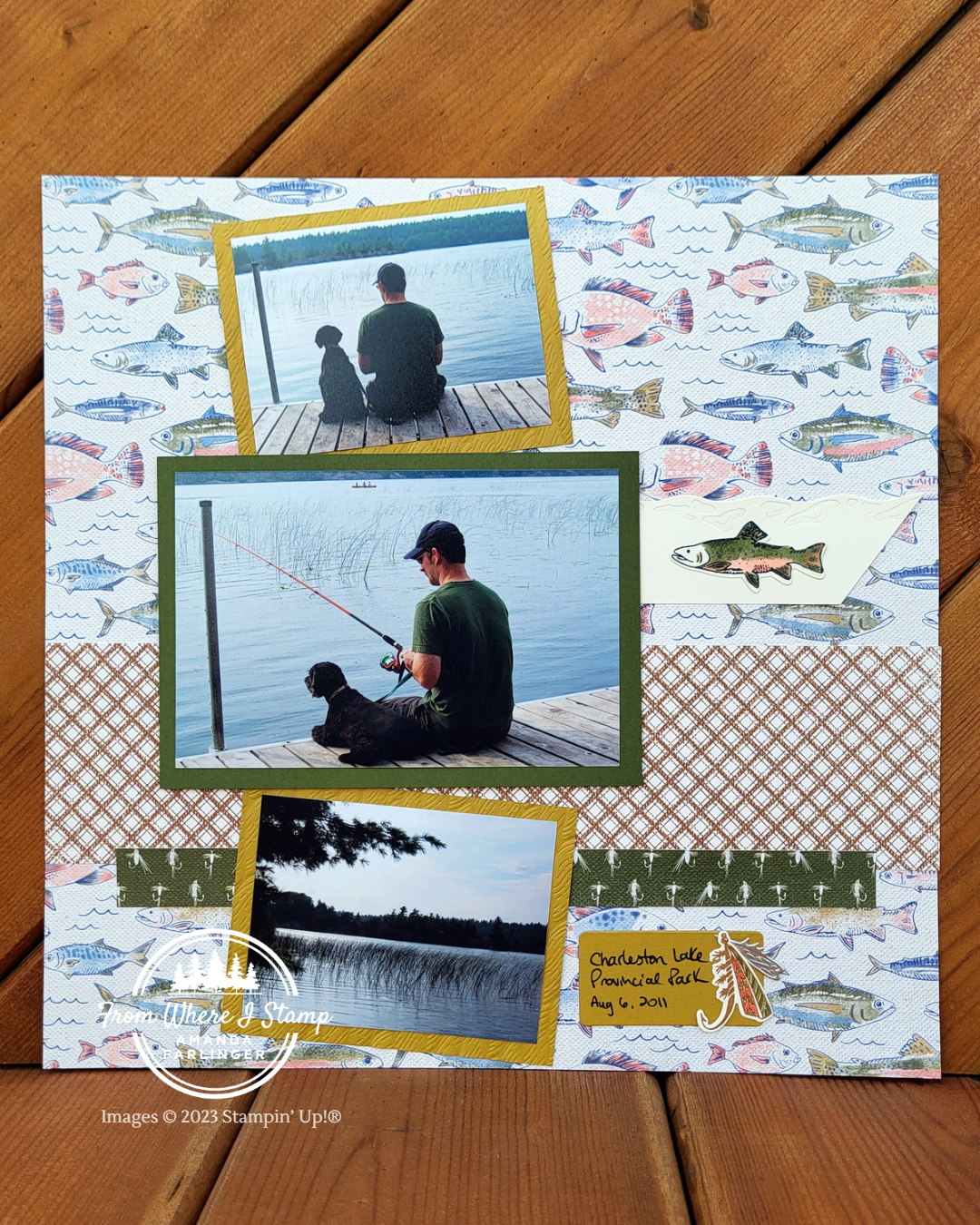 Fish page right side 2 fromwhereistamp