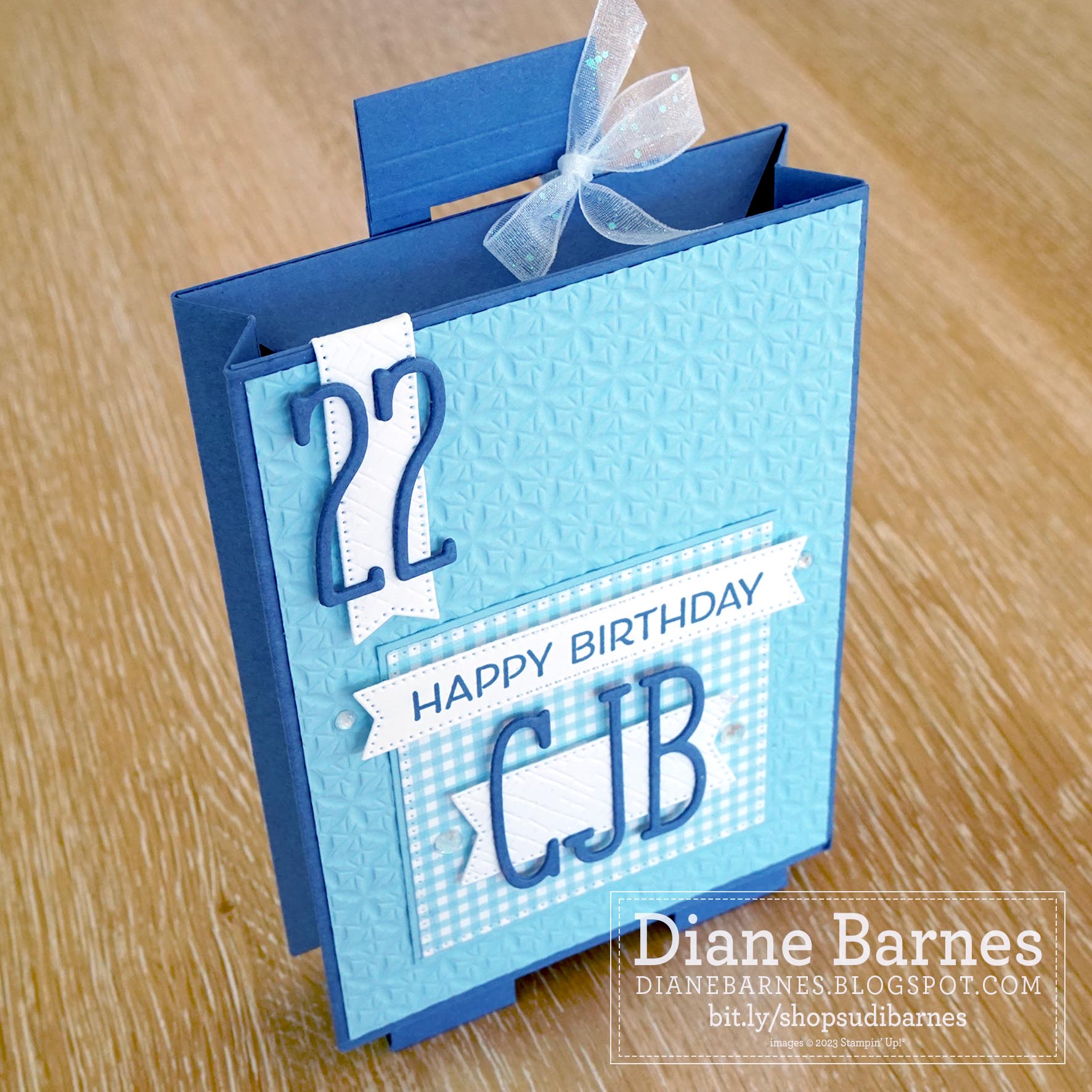 230502 3d suitcase card cara birthday 2