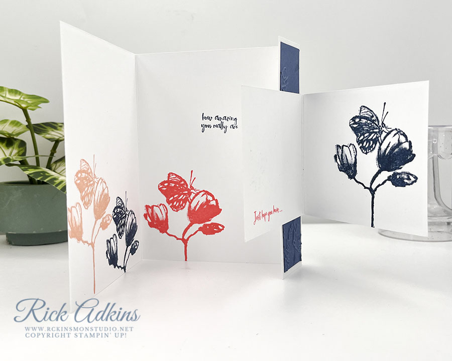 Softly sketched double flap fun fold by rick adkins6