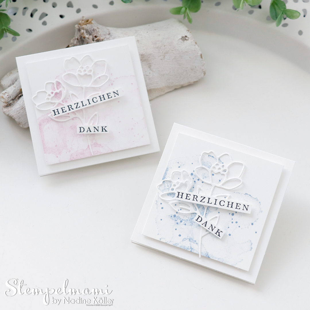 Stampin up mini dankeskarten mit landhausrosen stempelmami 3
