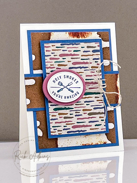 Holly smokes you re amazing card by rick adkins1